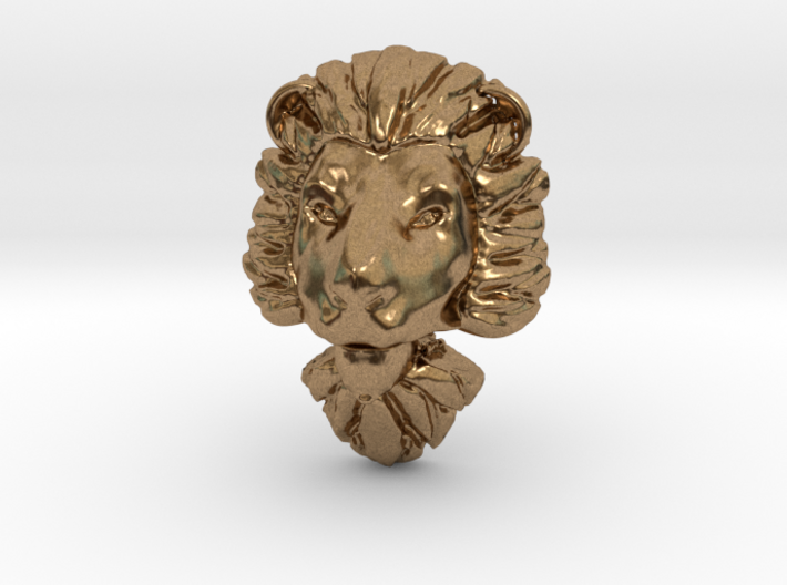Pendant for ring2(lion) 3d printed