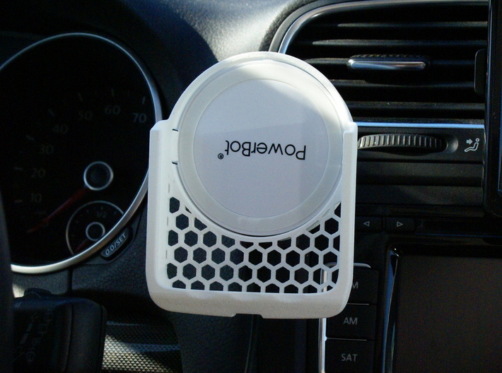 Motorola Droid Turbo - Qi Wireless Car Charge Dock 3d printed 