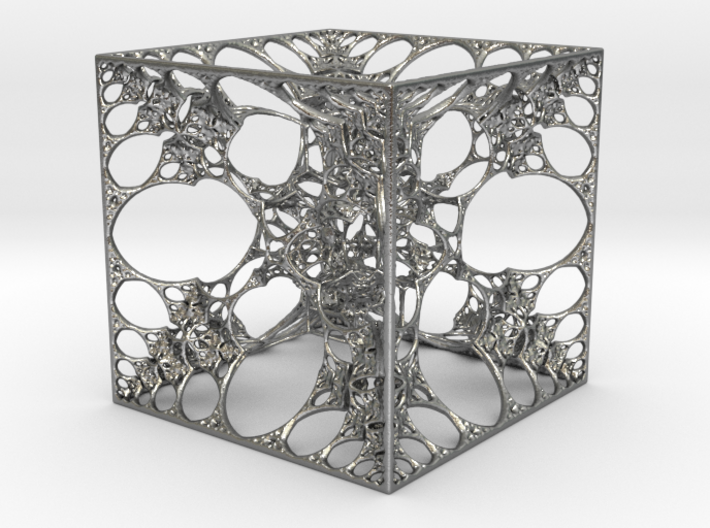 Snowflake Cube 3d printed 