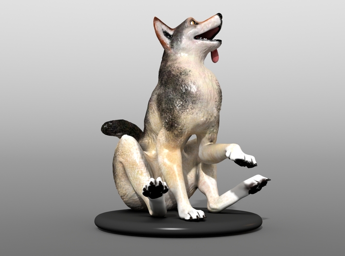 Silly Wolf 3d printed Example 4