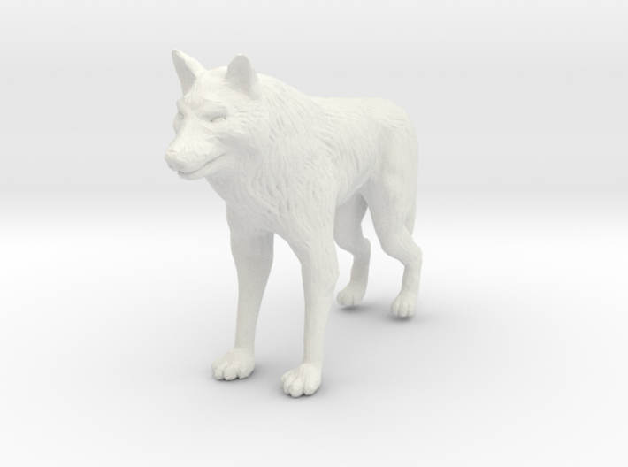 Wolf Miniature 3d printed