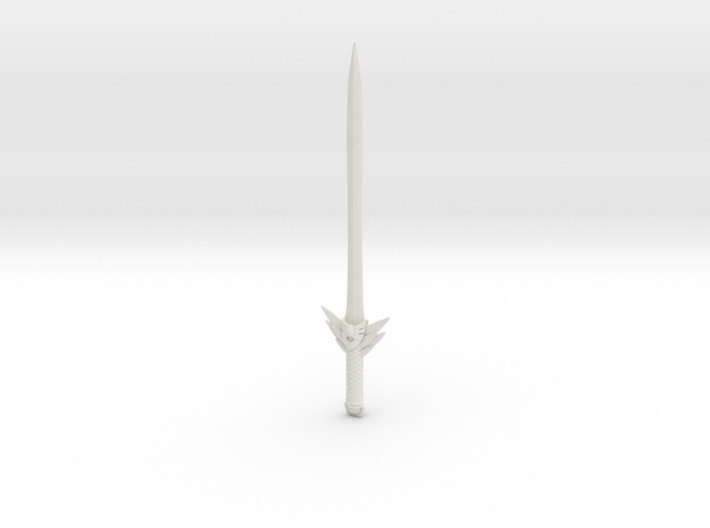 Feather Edge Sword - 5" Figure version 3d printed 