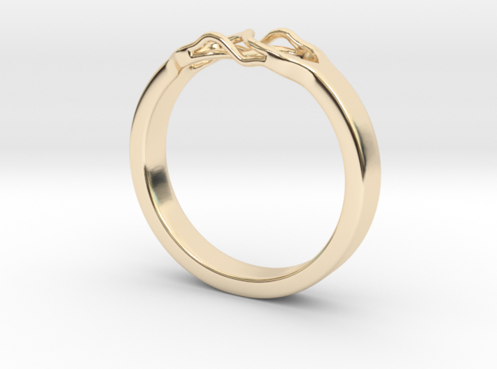 Roots Ring (27mm / 1,07inch inner diameter) 3d printed