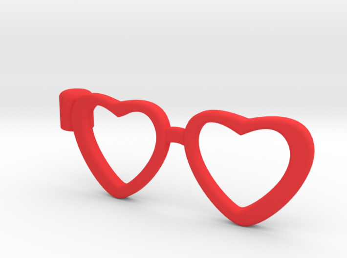 Glasses Penciltopper: Love edition 3d printed 