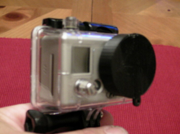 GoPro Lens Cap 3d printed