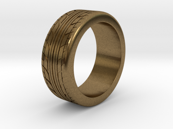 Tire Ring Size 9 3d printed