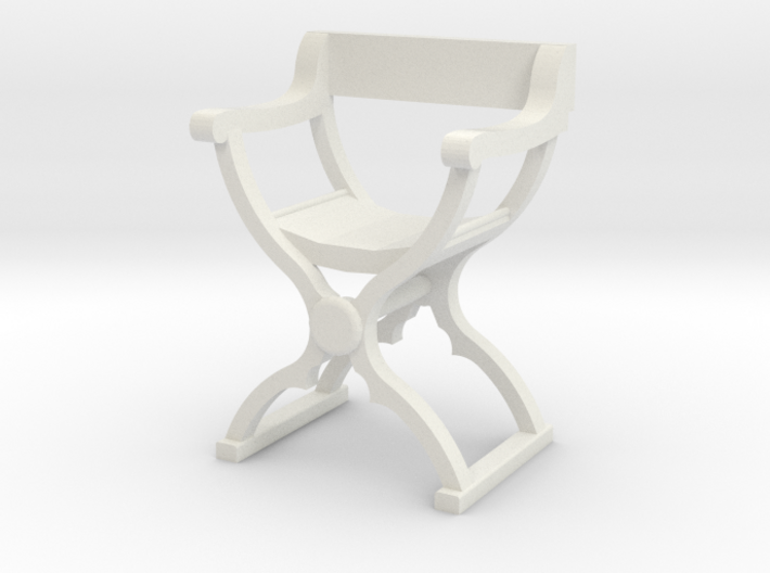 1:48 Savonarola Chair 3d printed 