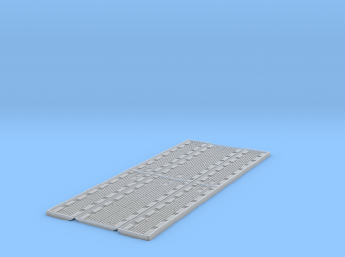 O Scale Spill Containment Track Pan 3d printed