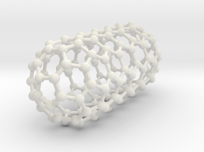 0044 Carbon Nanotube Capped (5,5) 3d printed