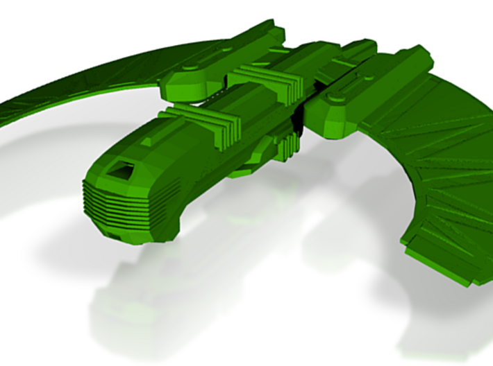 Romulan Rulok Class Heavy Cruiser 3d printed