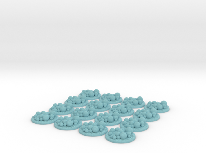 Foam Tokens, Set of 16 Flash Point 3d printed 
