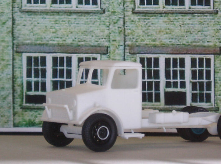 1:43 Bedford OY cab &amp; chassis (twin fuel tanks) 3d printed