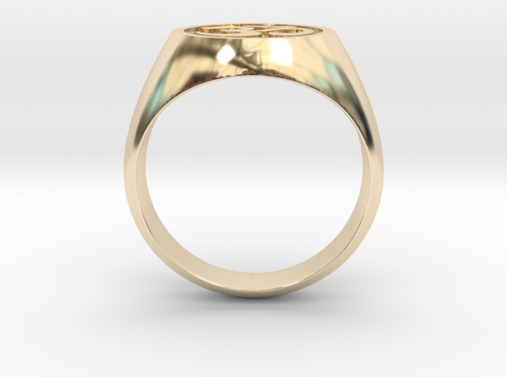 Om Symbol ring 3d printed