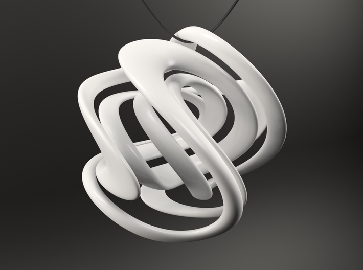 LIMITLESS Necklace Pendant 3d printed