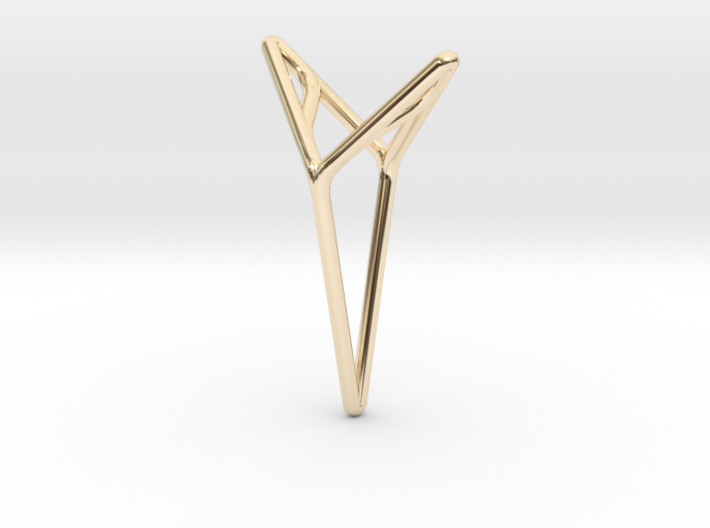 YOUNIVERSAL M, Pendant. Smooth Elegance 3d printed