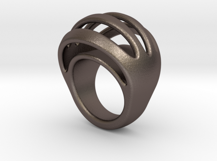 RING CRAZY 23 - ITALIAN SIZE 23 3d printed