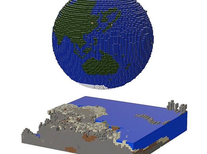 Globe/Earth 3d printed