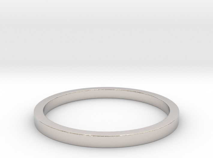 Minimalist Spacer Ring (just under 2mm) Size 5 3d printed