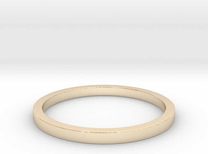 Minimalist Spacer Ring (just under 2mm) Size 5 3d printed