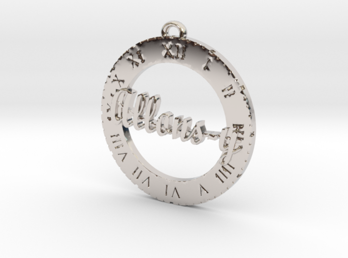 Allons-y - Pendant 3d printed