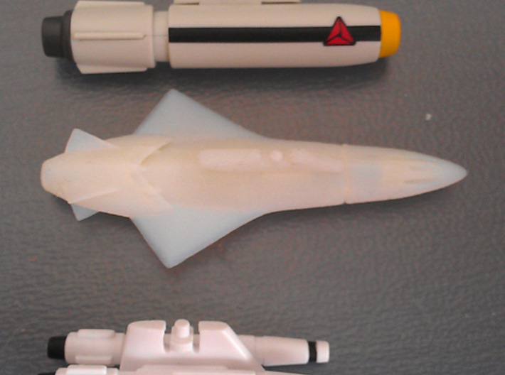 HMM Missiles x2 3d printed This was made using White Detail - N/A