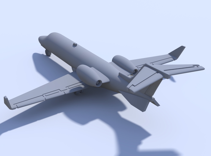 1:500 - Learjet_45 [Assembled] 3d printed 