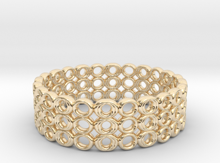 Ring Bracelet 3d printed