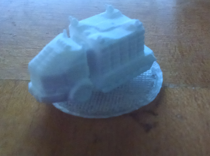 Troop Truck 6mm 3d printed Base not included