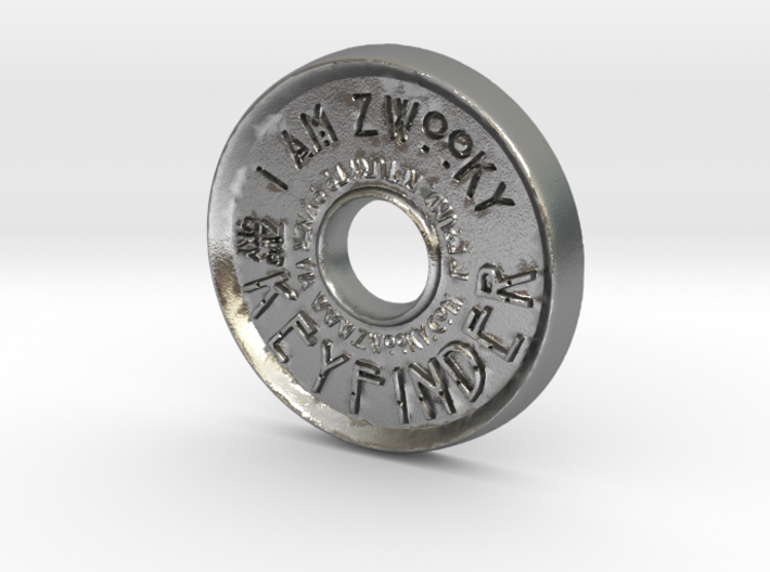 ZWOOKY Style 42 Sample - pendant donut 3d printed