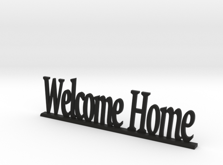 Letters 'Welcome Home' - 7.5cm / 3&quot; 3d printed