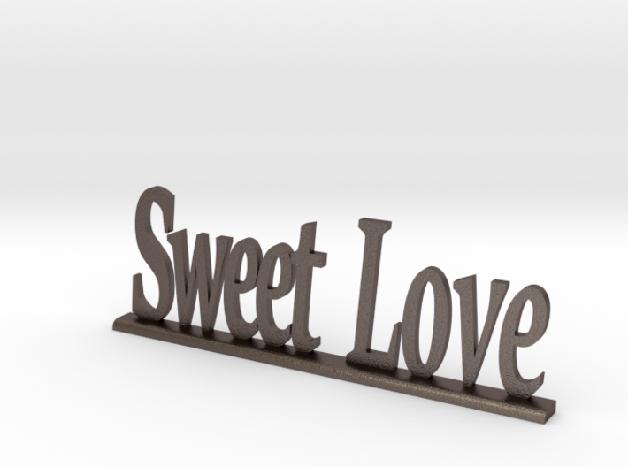 Letters 'Sweet Love' - 7.5cm - 3&quot; 3d printed