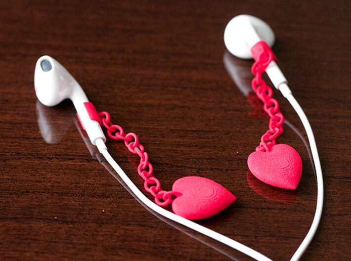 Earpod Earrings | Hearts ♡  3d printed 