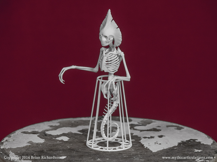 Flatwoods Monster Skeleton 3d printed 