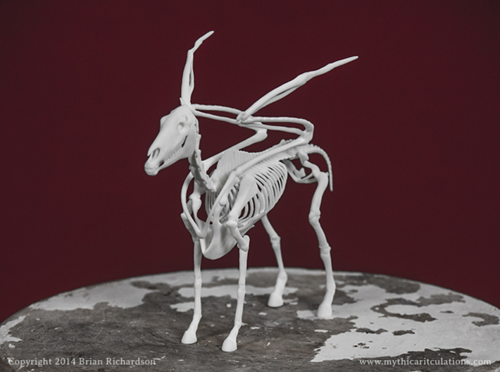 Pegasus Skeleton 3d printed 