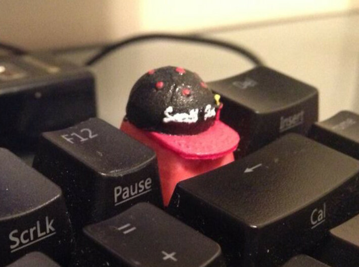 Cherry MX Small Fry Keycap 3d printed Smallfry Tribute keycap hand painted by Cherpalla