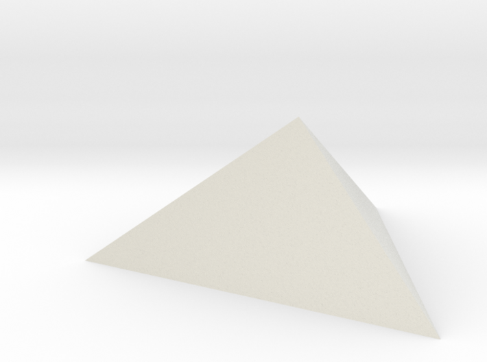 Trigonal pyramid 3d printed