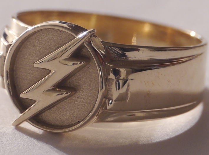 Flash Ring Size 11.5 21.08 mm  3d printed 