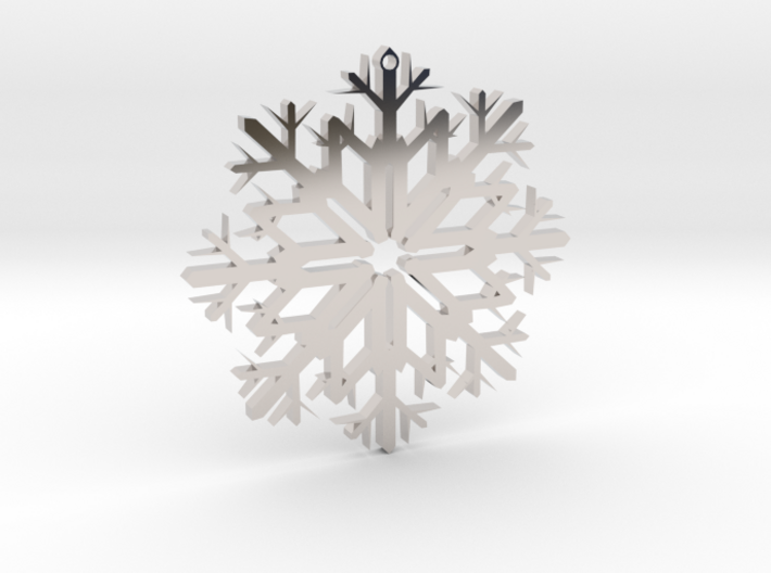 SnowFlake Design 3d printed