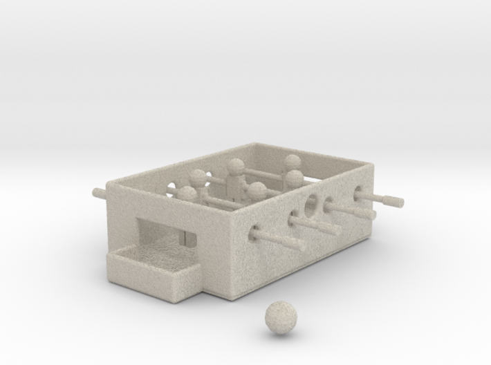 Mini Foosball Table 3d printed
