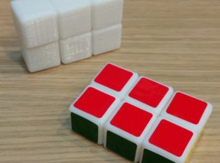 1x2x3 Cube 3d printed 