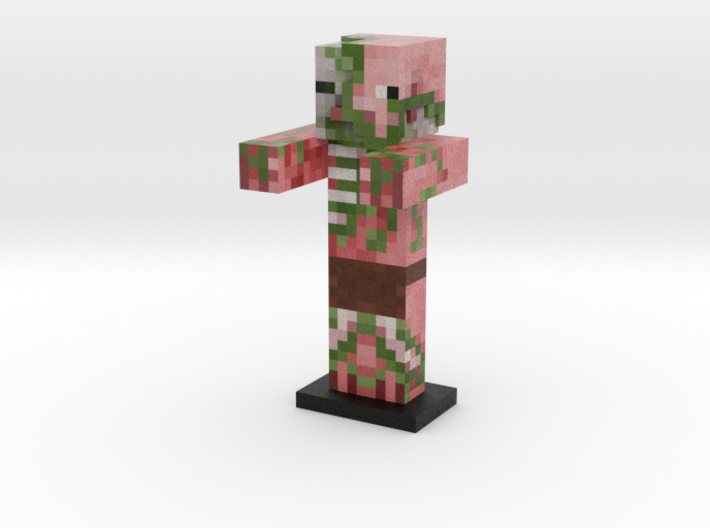 Zombie Pigman (sans sword) 3d printed