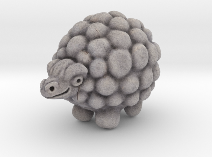 stone sheep 3d printed