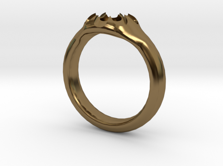 Scalloped Ring (size 5.5) 3d printed