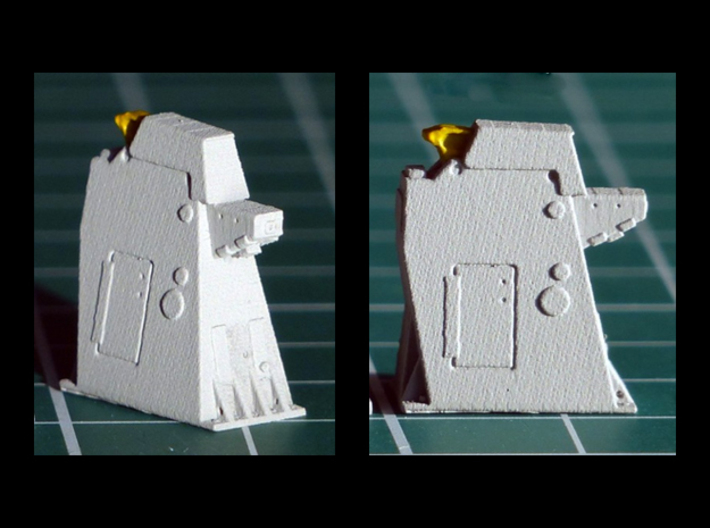 1/144 - Holddown Arms LC-34 (8x mixed) *Old Vers.* 3d printed Painted product (Frosted Ultra Detail)