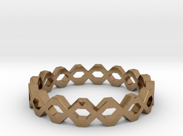 Knot Ring Size 5 3d printed 