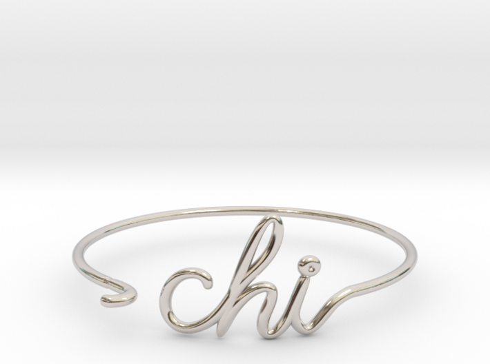CHI Wire Bracelet (Chicago) 3d printed
