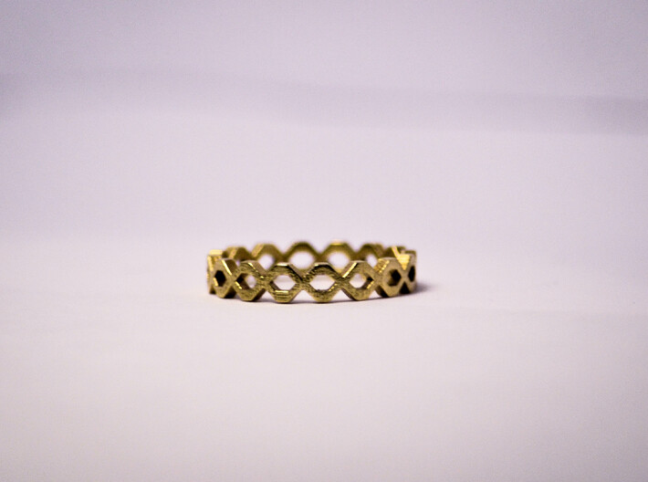 Knot Ring Size 6 3d printed