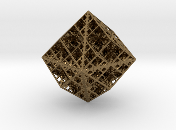 Koch Rhombododecahedron 3d printed