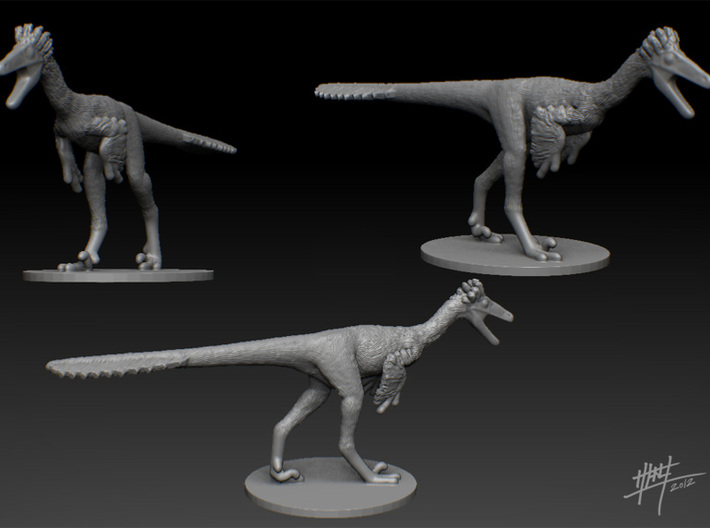 Troodon 1/72 3d printed