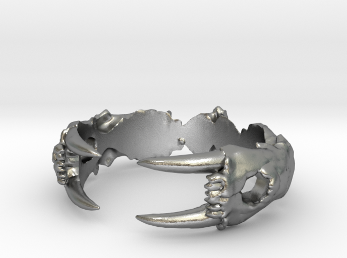 Saber-toothed Cat Ring 3d printed